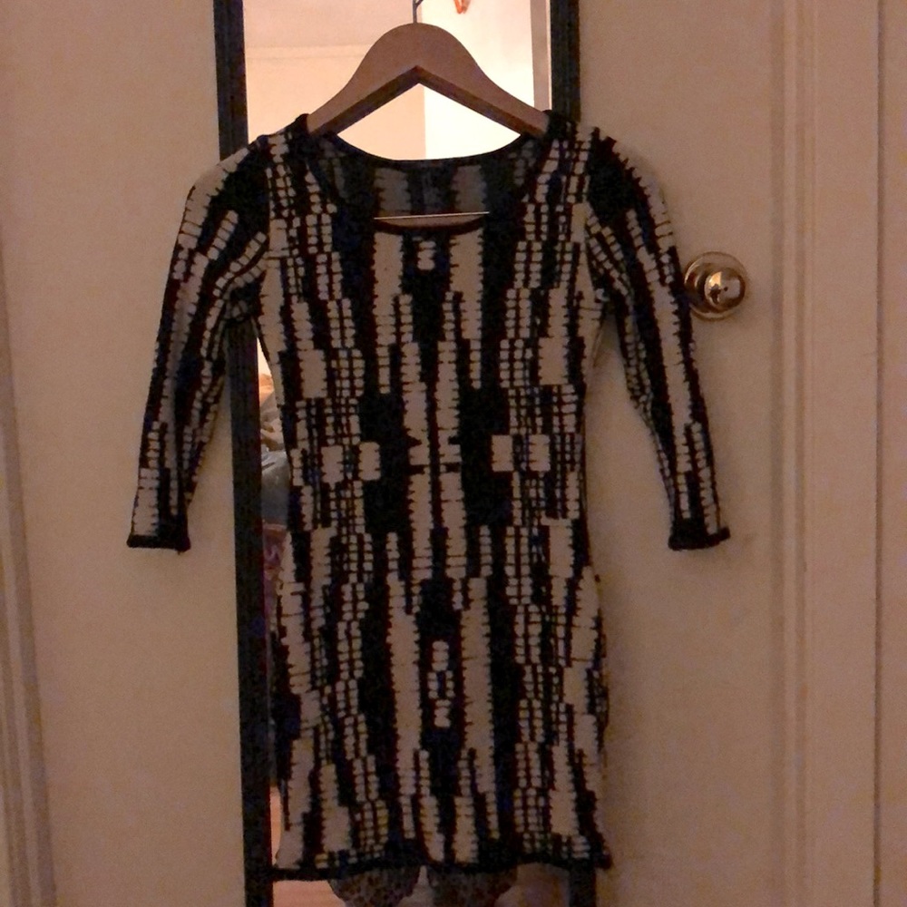 Mini sweater dress